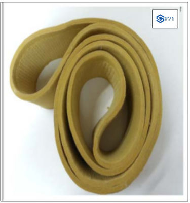 High temperature resistance endless woven coil wrapper belt