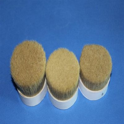 পেইন্ট Brushes বিশুদ্ধ সুতা ব্রিস্টল কাস্টম রঙ জন্য ডবল প্রাকৃতিক সিদ্ধ ব্রিস্টল