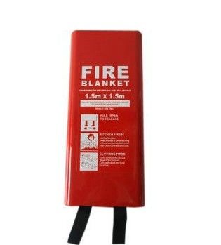 1.5 মি * 1.5 মি Glassfiber ফায়ার কম্বল অগ্নি যুদ্ধ কম্বল
