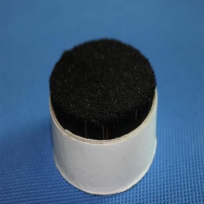 বন্য কাটা উঁচু bristles রুট প্রাকৃতিক ব্রেসলেট চুল ব্রাশের জন্য 28mm কালো