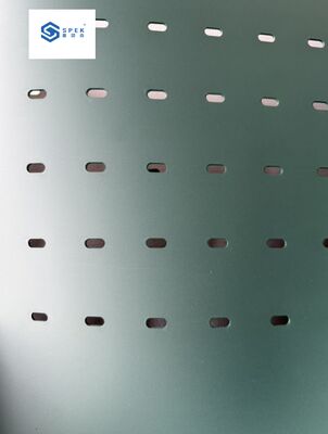 কাস্টমাইজড Suction PU Oval Hole Conveyor Belt হালকা ওজন